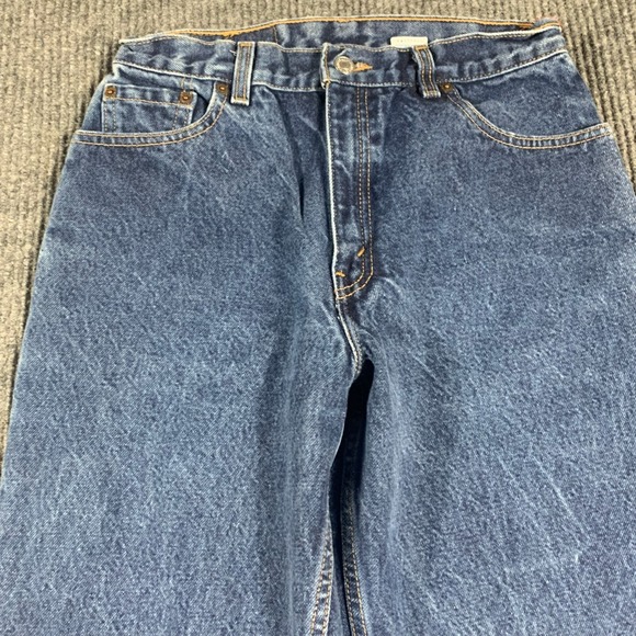 VTG Levis 550 Jeans Womens 10 Blue Denim Mis L Relaxed Fit Tapered Leg Mom 28x30 - Picture 3 of 12